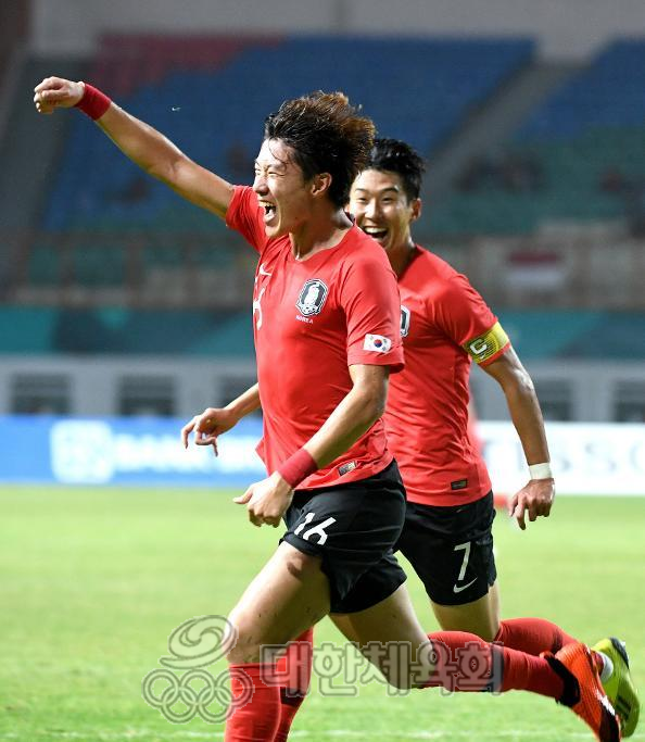 아시안게임 남자 축구 한국-이란 (2018년 8월 23일)