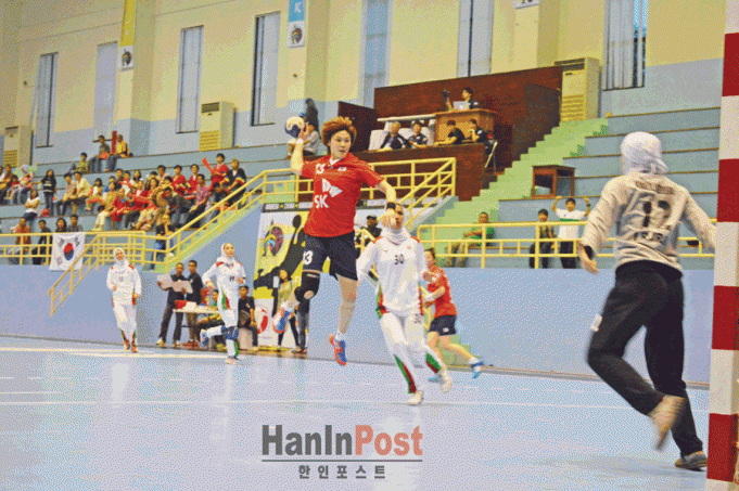제15회 여자 핸드볼 아시아선수권 대회 개막