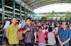 조태영 주인니대사, KMK 방문해 한국청년들 격려