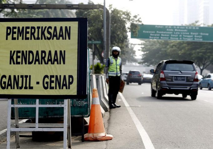 Cikampek – 자카르타행 고속도로, 서부 버까시부터 스망기 구간 출근시간 홀짝제 시행