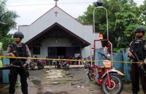 IS 테러범, 깔리만딴 교회공격