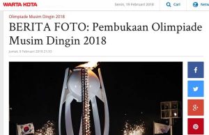 인도네시아 언론 “평창 올림픽은 기억해야할 날”, “희귀한 순간” 평화진전 기대