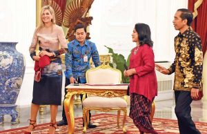 네덜란드 맥시마 (Maxima) 여왕 람뿡 방문