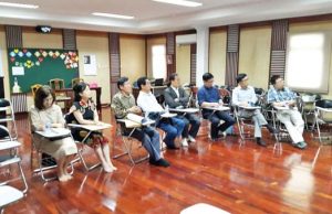 문협회원, 땅그랑 꿈나무 학교재단 탐방