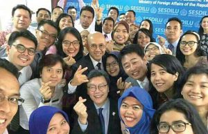 김대사 한류 강연 인도네시아 외교관 대상