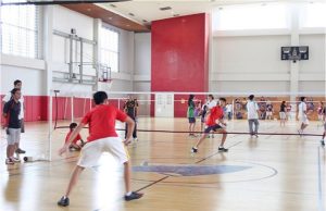국제학교 대항 JAAC 배드민턴 경기를 위한 친선 경기 열려