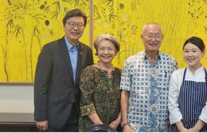 김창범 한국대사 윌리엄 옹소 ‘한식을 논하다’