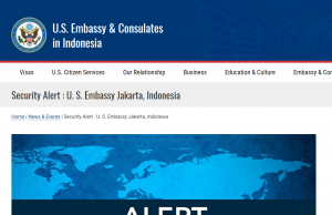 14개 국가, 인도네시아 여행 주의 권고지역 지정