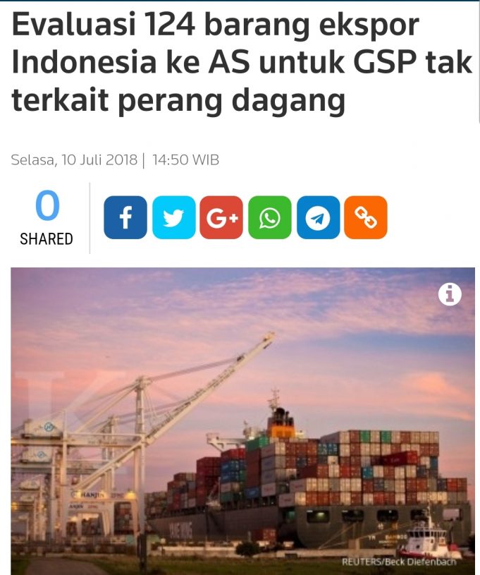 미국, 인도네시아 100억달러 무역적자국… 124개상품 관세인상하나