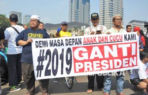 경찰, #2019 Ganti Presiden 운동 금지