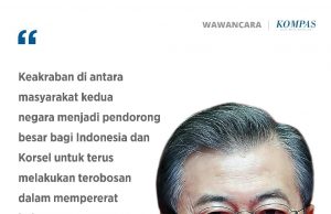 Kompas紙 문재인 대통령 특별 서면 인터뷰