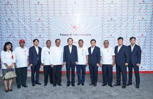 우리소다라은행, 지진쓰나미에 구호성금전달