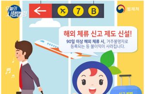 장기 해외체류시 신고해야 거주불명자 등록없어져