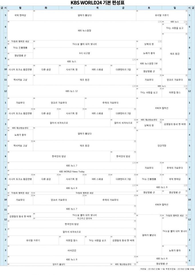 “한민족의 중심채널‘KBS WORLD 24’ 새롭게 찾아갑니다!”