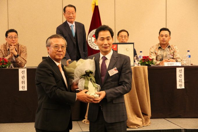 박재한 한인회수석부회장 제6대 한인회장에 당선