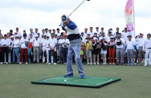 구순 어르신, 한인동포와 함께 구순골프 라운딩