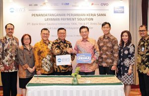 우리소다라은행, Go-jek, OVO Top-Up 서비스