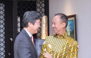 김창범 대사, 아구스 구미왕 산업부 장관 예방