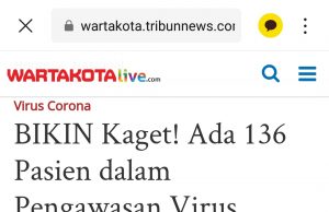 인도네시아 환자 135명 발생보도는 의심감시환자 !!