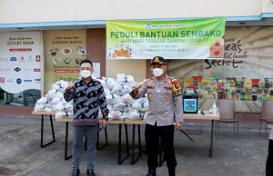 무궁화유통, 지역 주민에게 2억 루피아 상당 생필품 씀빠꼬 제공