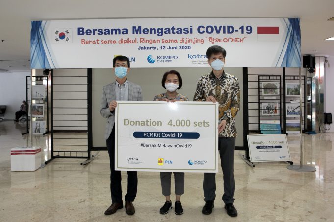 중부발전, 인도네시아 전력청에 코로나19 진단키트 기부