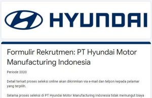 현대차 인도네시아, 공장 인력 채용 본격 나서
