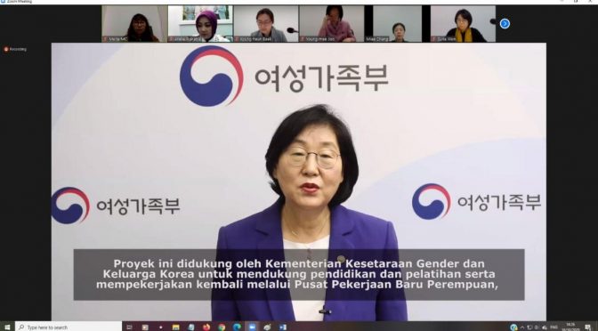 이정옥 한국 여성가족부 장관