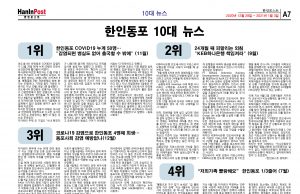 2020 한인동포 10대뉴스