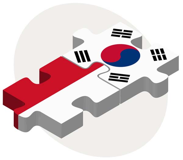 indonesia-and-south-korea-flags-in-puzzle-vector-4886779
