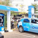 블루버드 택시 전기차 충전소