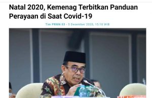 종교부 장관, 크리스마스 성탄 예배 규칙 발표