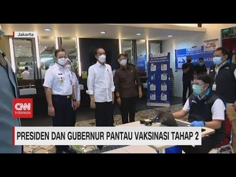 Tanah Abang 시장 상인 백신 접종해야… 대통령도 참석