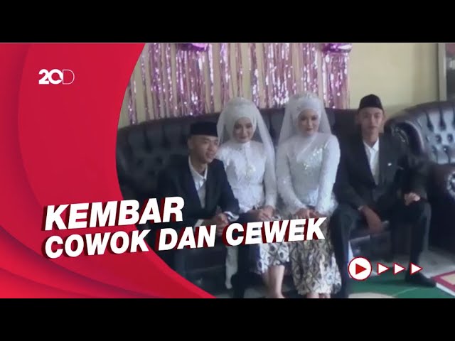 쌍둥이 신랑, 쌍둥이 신부와 결혼