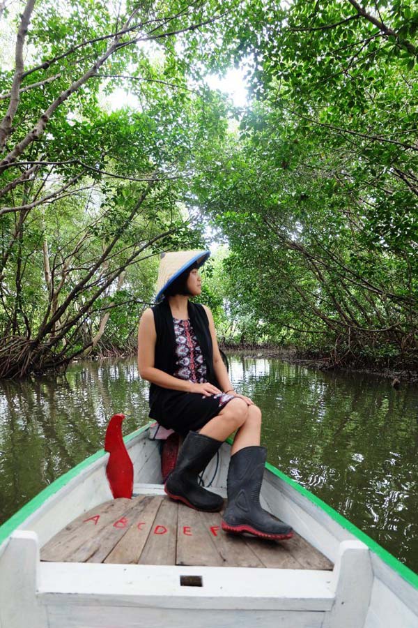 해안에서 자라는 맹그로브 숲 (Mangrove Tapak Semarang)