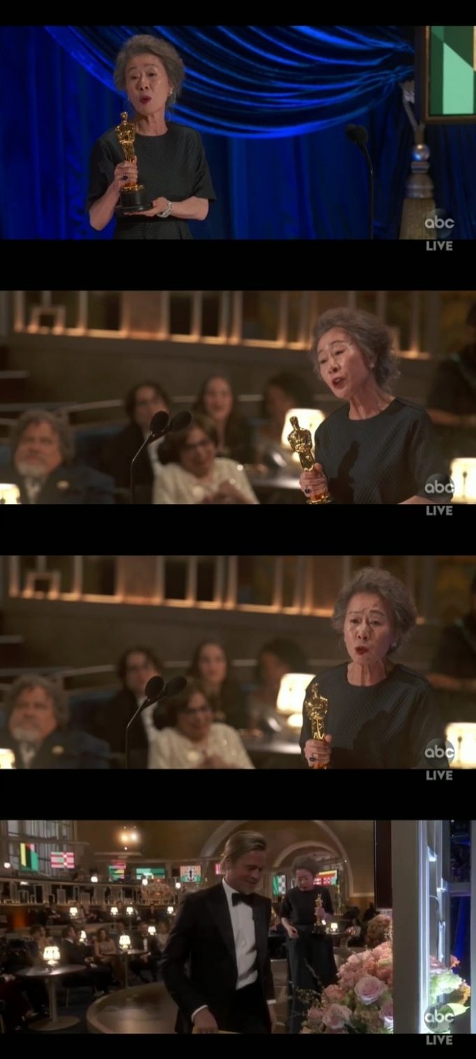 윤여정 韓 최초 오스카 여우조연상 수상