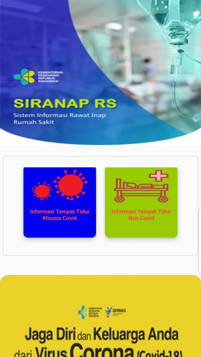 보건부, 코로나19 환자 입원 병상 확인 앱 공개