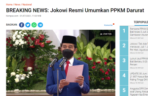 청년 역학자 “긴급 PPKM 조치 연장해야” 이유는