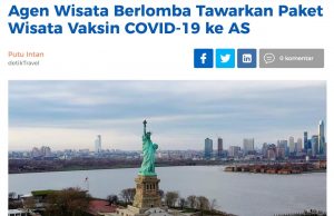 미국 백신 관광에 인도네시아인 몰려