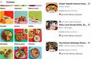 인도네시아, K-푸드 배달의 급증