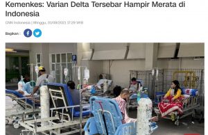 보건부 “델타 변종은 전역에 퍼져 있고 검체 86% 차지”