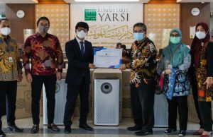 코웨이 인도네시아, 인도네시아 의료진 위해 공기청정기 100대 기부