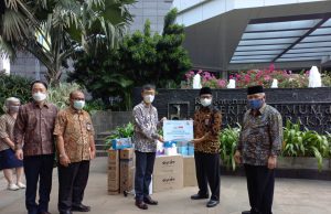 K-water, 인니 공공사업주택부 코로나 19 대응 물품 지원