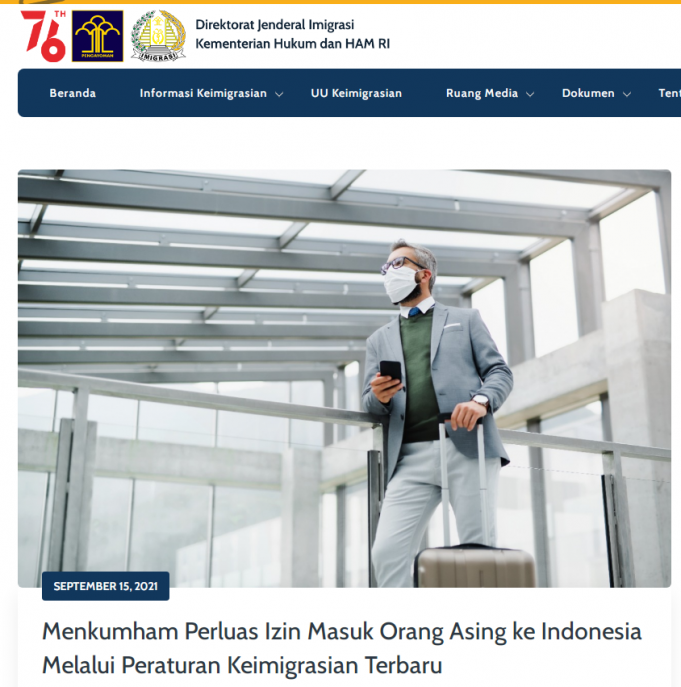 법무인권부 “인도네시아, 외국인 재입국 허가 확대”… 신규 국외비자(visa offshore) 다시 시작