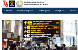 인도네시아 입국 eVisa 소지자의 조건