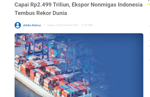 올해 수출 2000억 달러… 비 석유 가스 부문 수출액 세계 기록