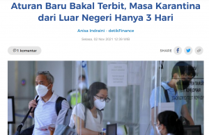 11월 8일 새벽부터 백신접종 완료 입국자 2박 3일 격리… 또 변경