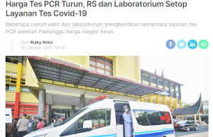 PCR 검사료 인하에 일부 병원 서비스 중단