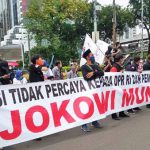 조코위대통령 퇴진 시위