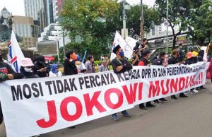 조코위 대통령 퇴진 시위… 13가지 요구사항