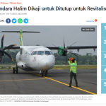 할림공항 폐쇄 검토